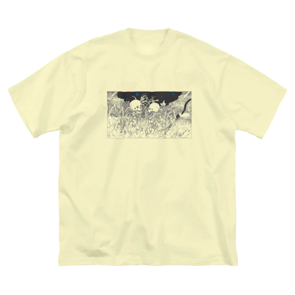 KENICHI NAGAI -SUZURI shop-の折々の夢 ビッグシルエットTシャツ