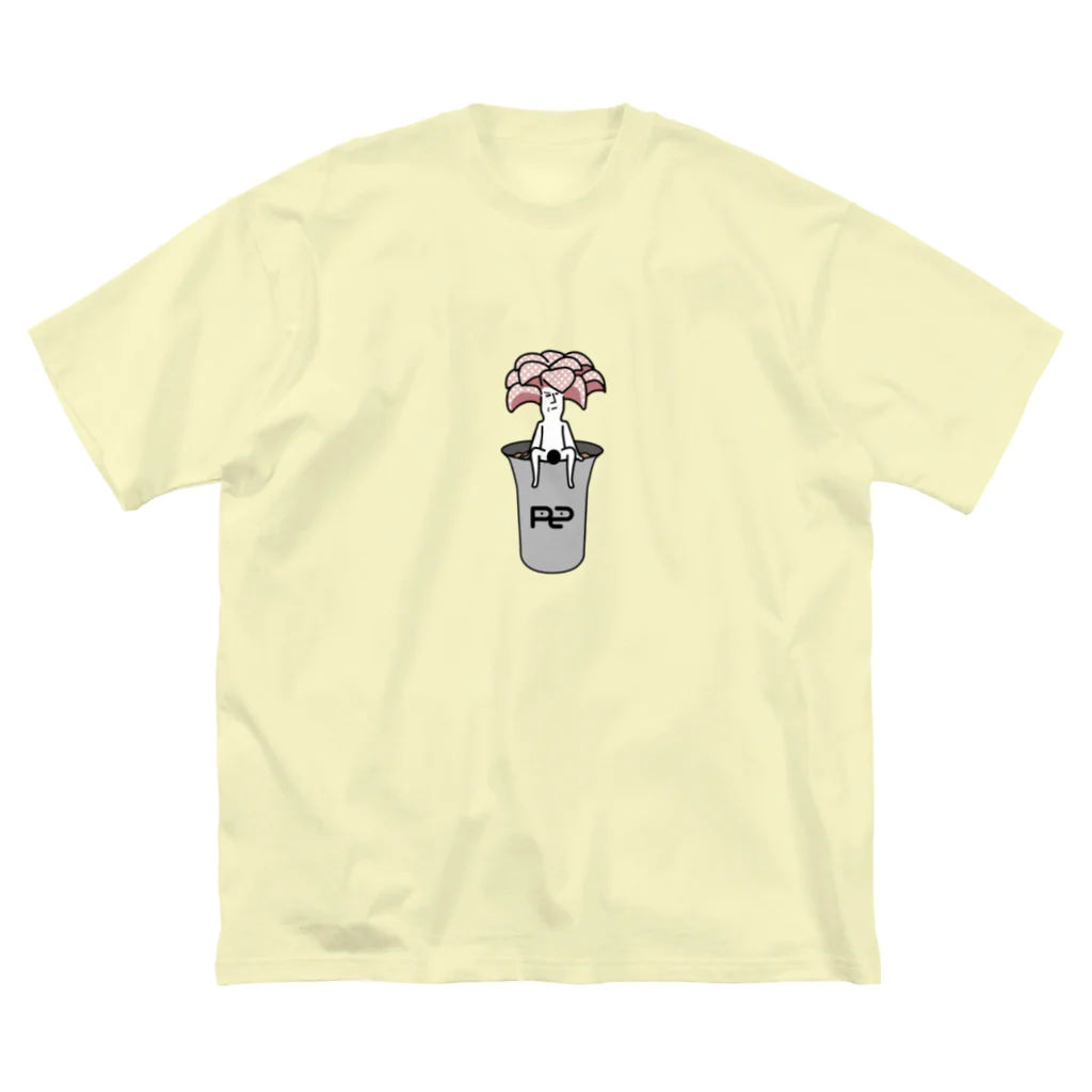 ピカ2工房のピクタさん ビッグシルエットTシャツ