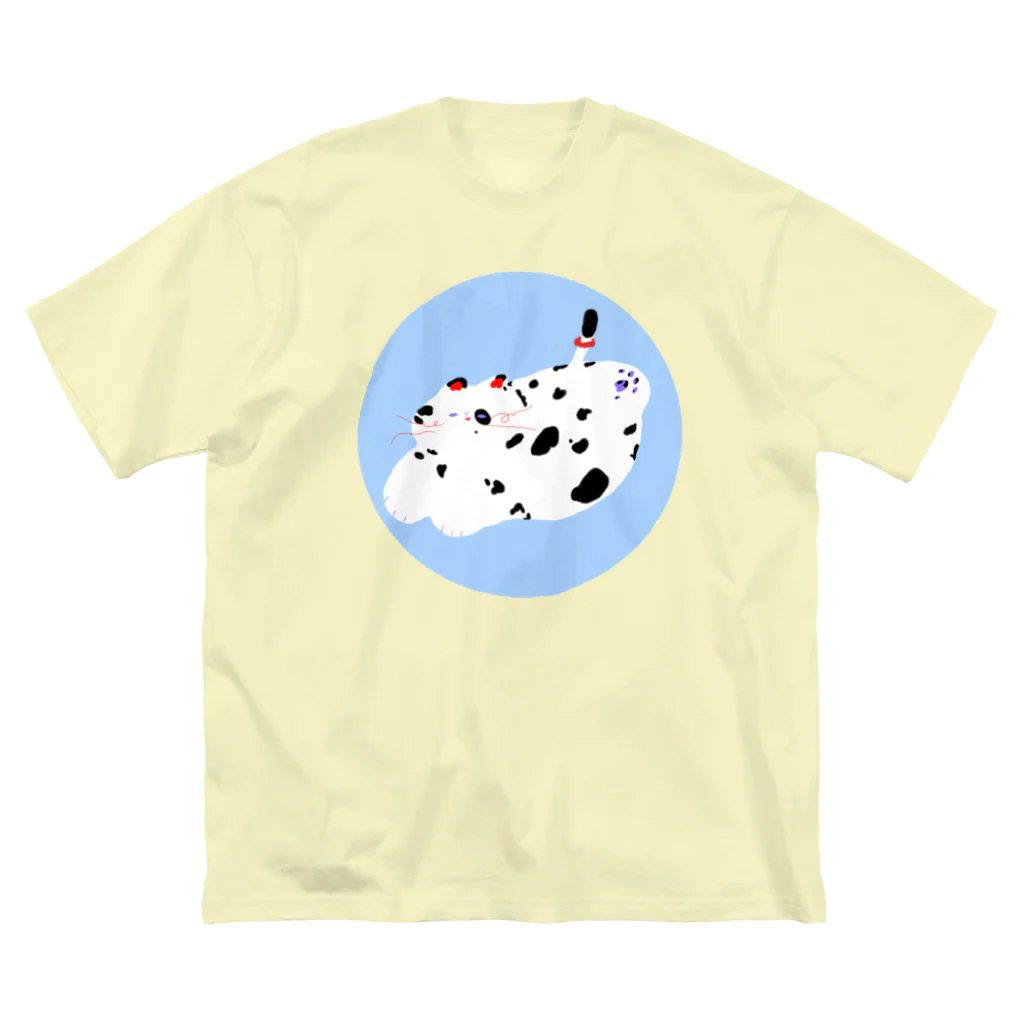 NEKOGASUKINAHITO-ねこがすきなひと-のねこのポンズちゃん ビッグシルエットTシャツ