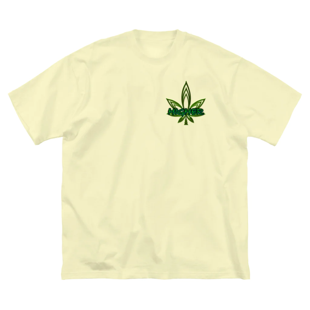 HIGHERのHIGHER original ビッグシルエットTシャツ