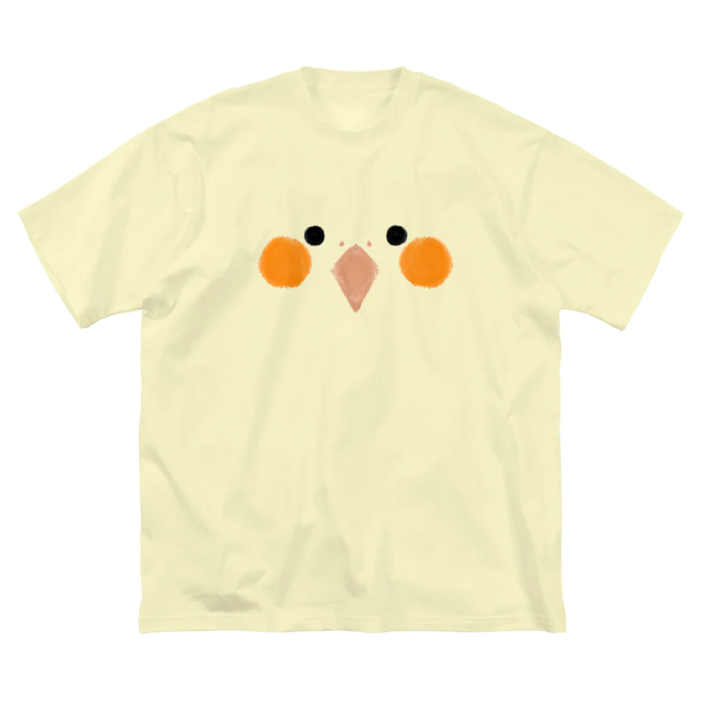 tamaccoのおかめいんこ ビッグシルエットTシャツ