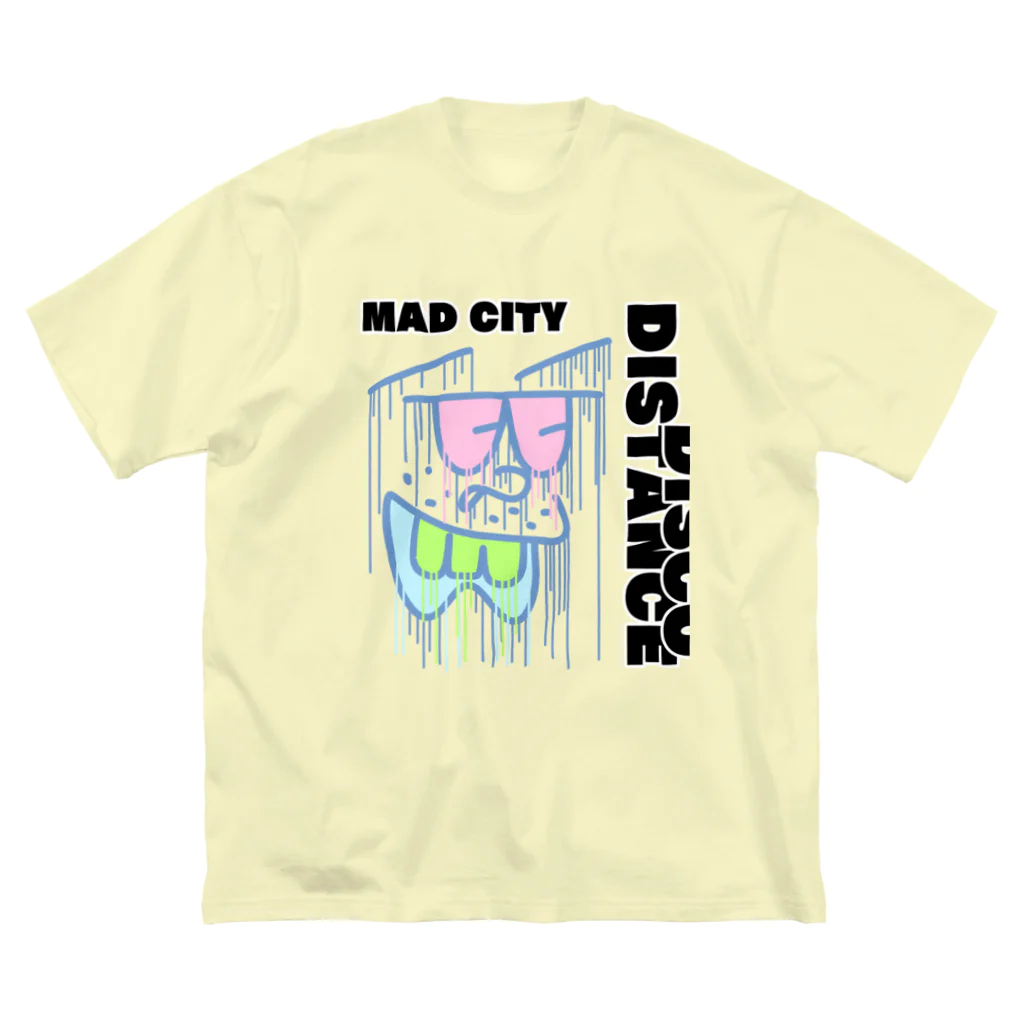 Msto_market a.k.a.ゆるゆる亭のMadcity drip version. ビッグシルエットTシャツ