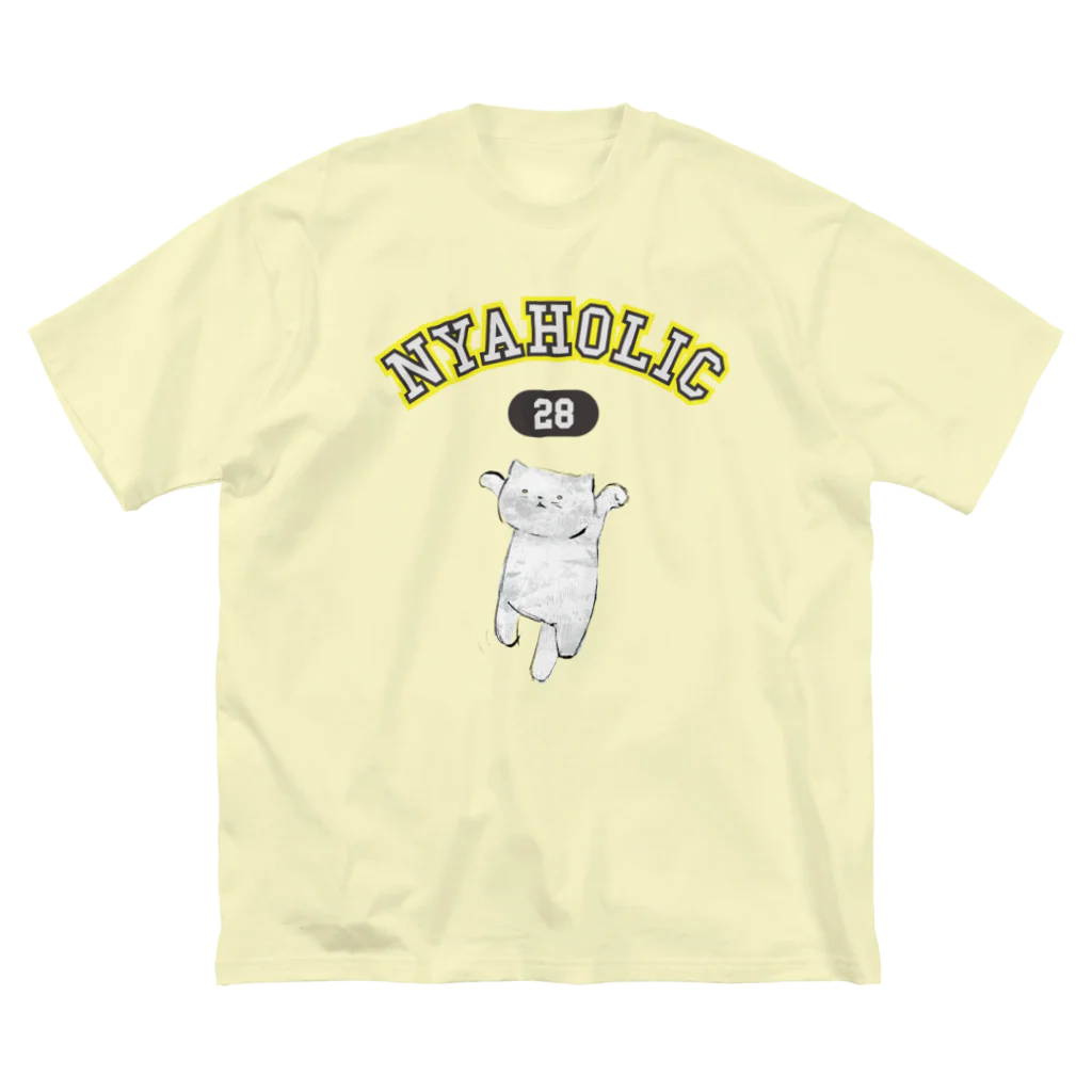 nanaqsaのにゃっほり ビッグシルエットTシャツ