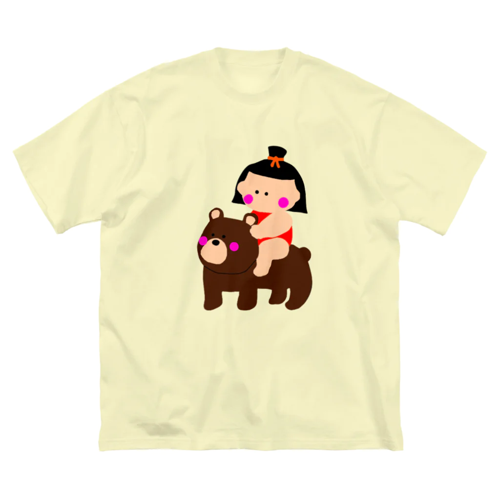 GRKSのゆる金太郎とクマ Big T-Shirt