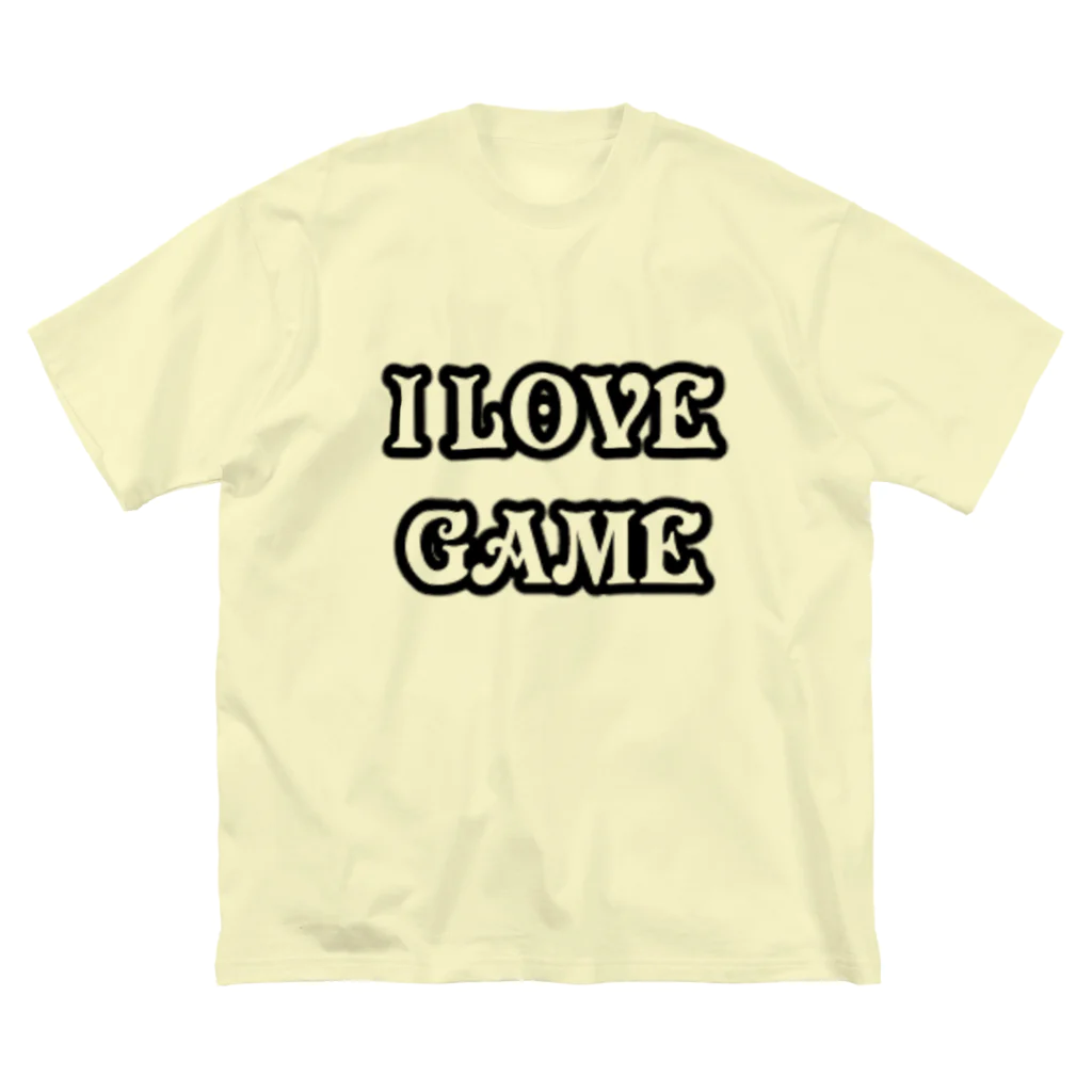 ぼっちのアトリエのゲーム好きです ビッグシルエットTシャツ