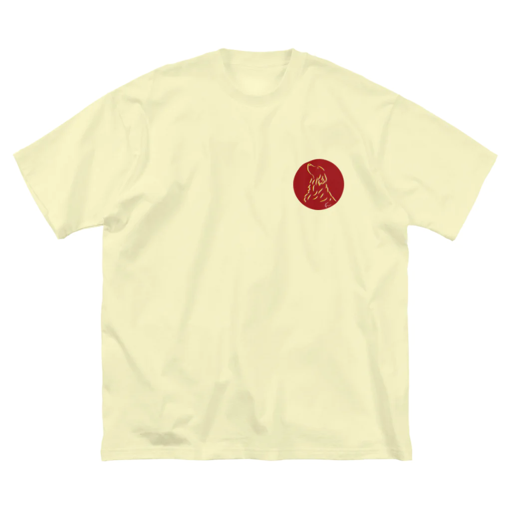 nemo-coro_KurashiのFCR赤 ビッグシルエットTシャツ