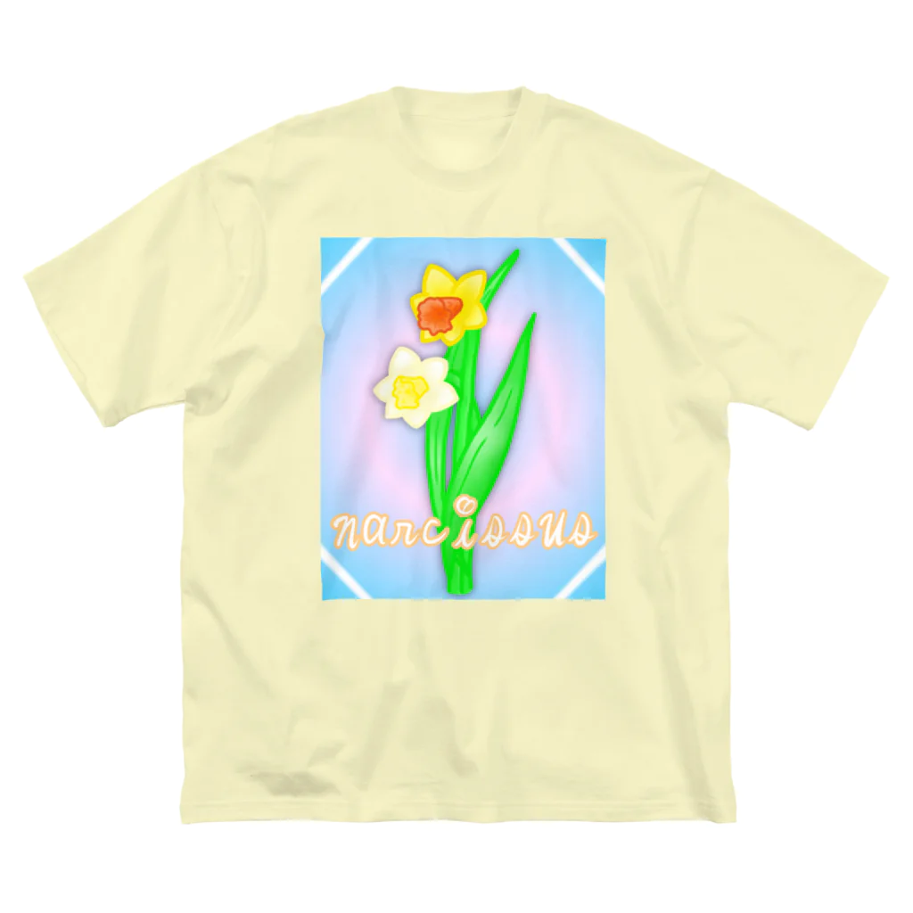 Lily bird（リリーバード）のnarcissus 水仙 ビッグシルエットTシャツ