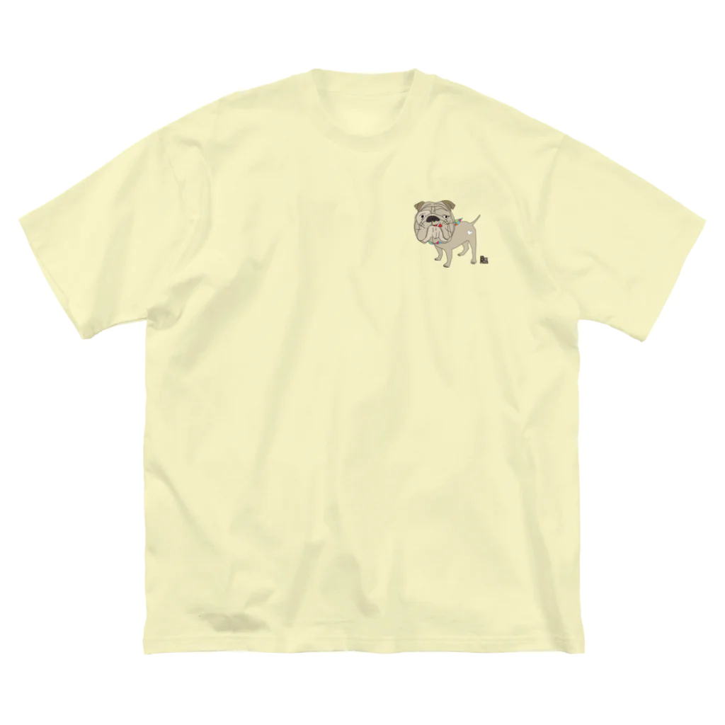 BonusのBONUS君 ビッグシルエットTシャツ