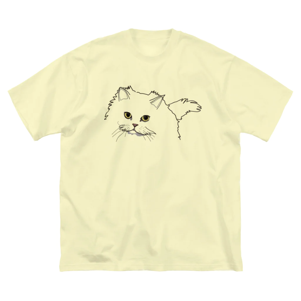 sirayuki のゆっこさんちの猫 ビッグシルエットTシャツ