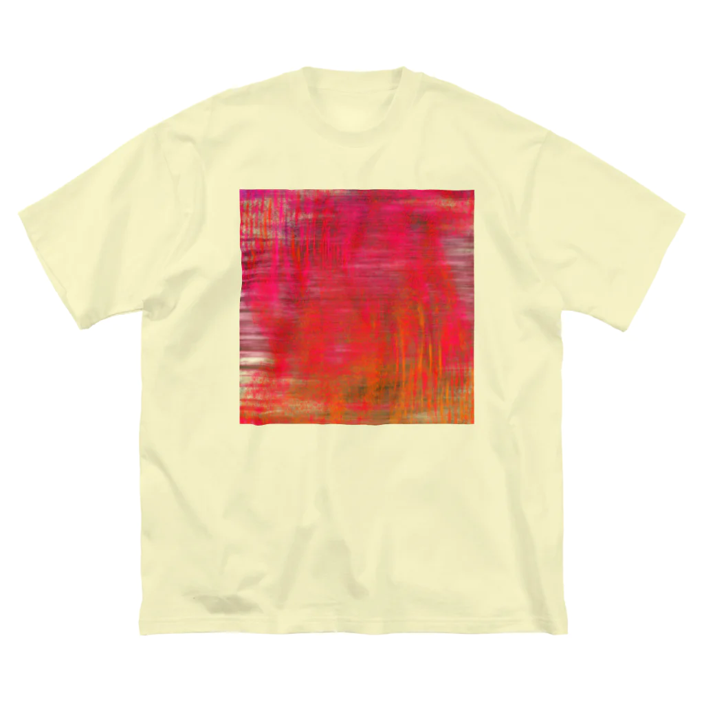 水草のRed Big T-Shirt