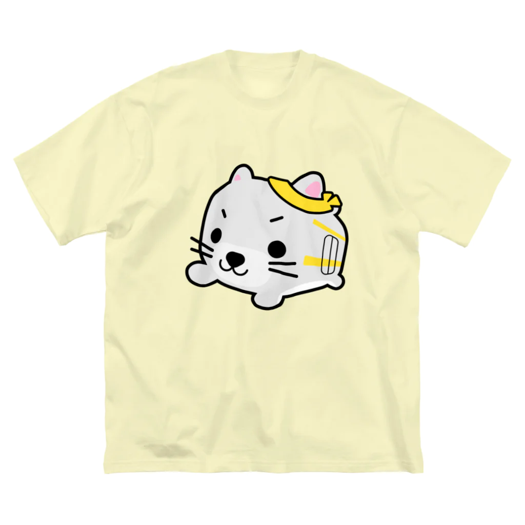 柴トレ工房の柴トレ（黄色） ビッグシルエットTシャツ