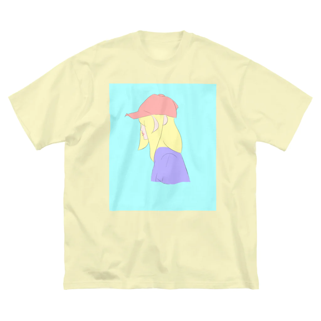 「お白湯」のベリーガール Big T-Shirt