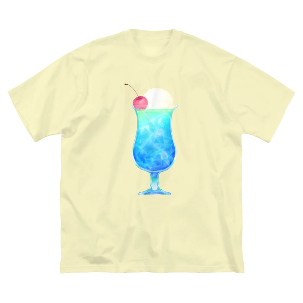 Ruby Candyのきらきらクリームソーダ ビッグシルエットTシャツ