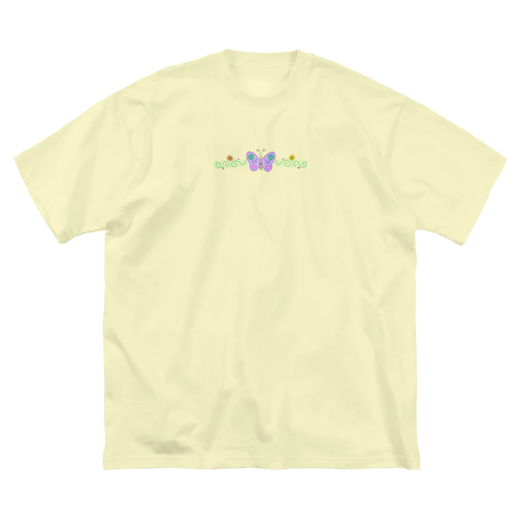 the-alien-clubのButterfly ビッグシルエットTシャツ