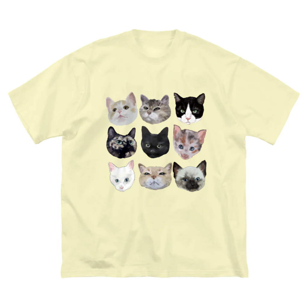 猫とやっし～ぃのアレコレのいろんな猫ちゃん9 Big T-Shirt