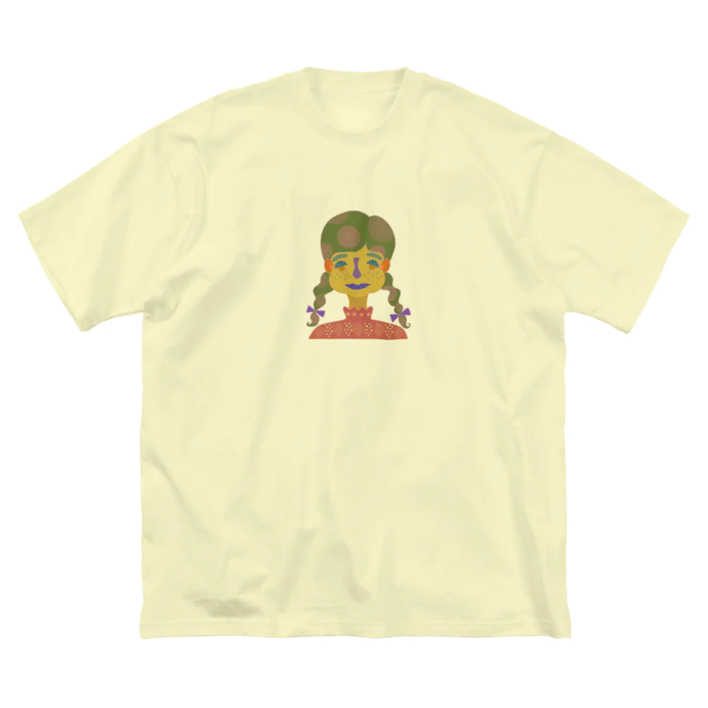 Hinaの三つ編みちゃん Big T-Shirt