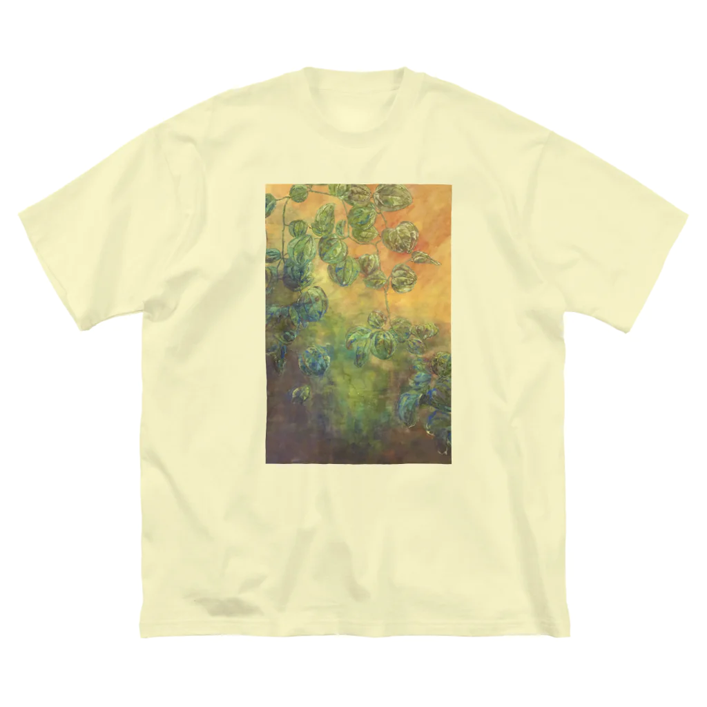 あんずの草花写生 サンキライ Big T-Shirt