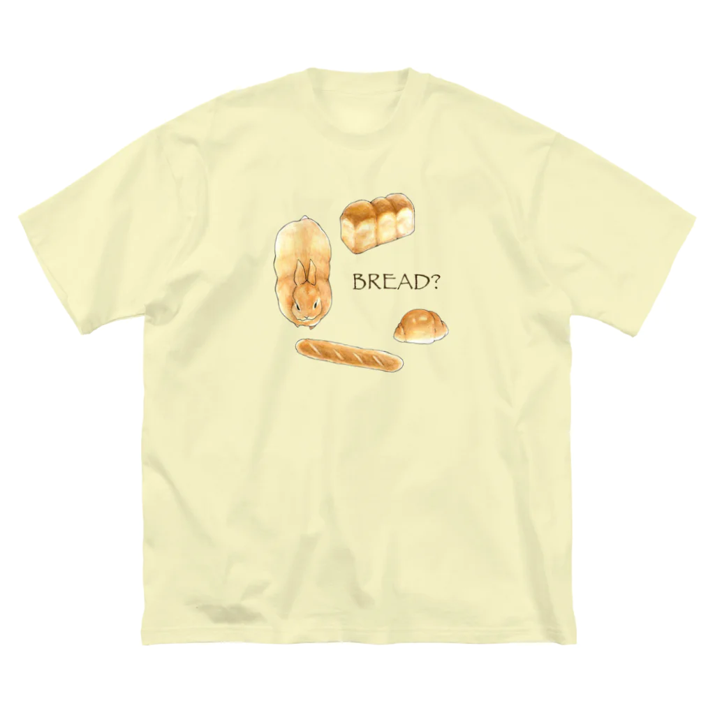 RalriruのBREAD? ビッグシルエットTシャツ