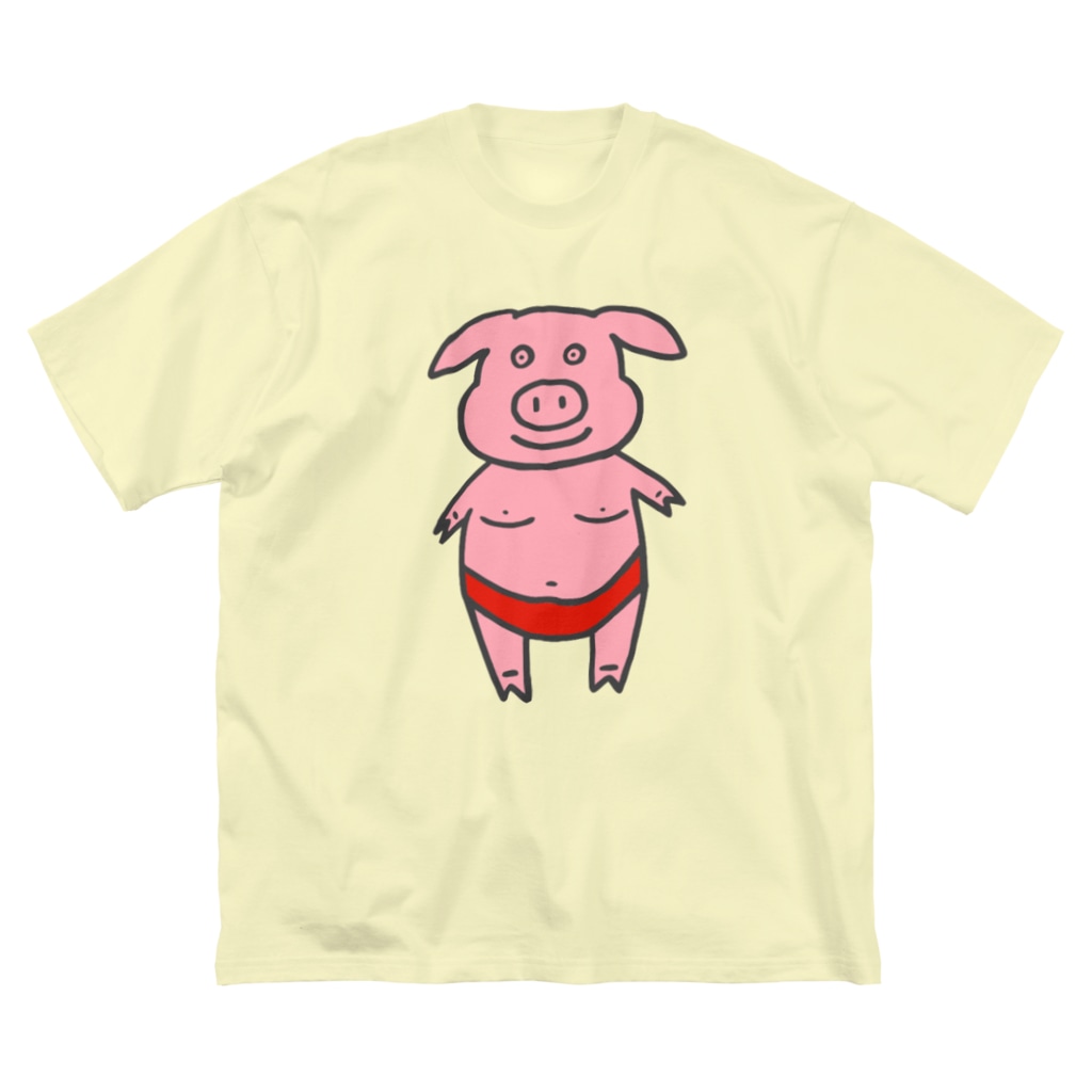 ムエックネのブタ② Big T-Shirt