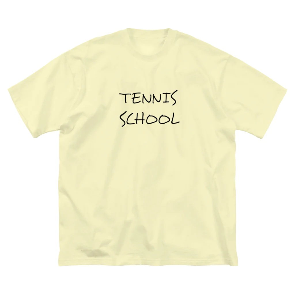 TENNIS SCHOOLのTENNIS SCHOOLシリーズ ビッグシルエットTシャツ