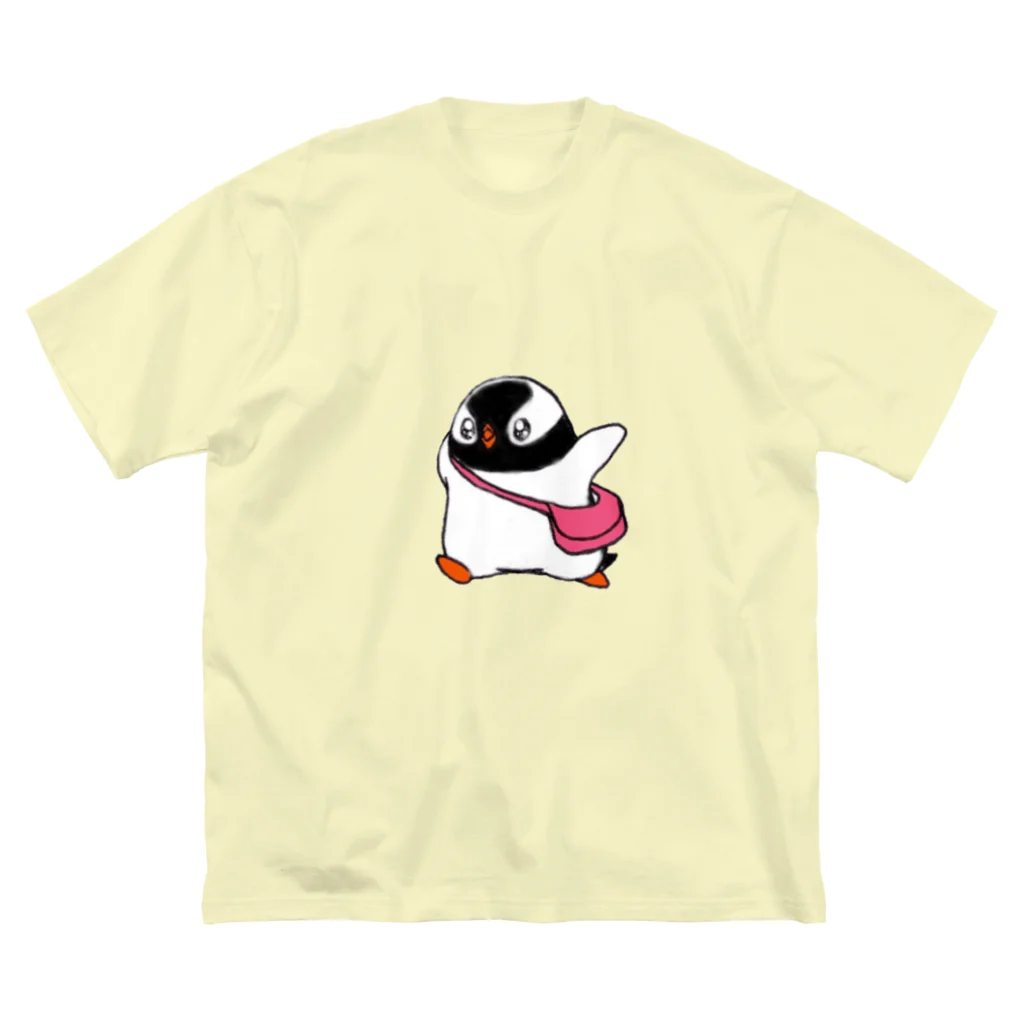 ヤママユ(ヤママユ・ペンギイナ)の走れ！プピゴン！ ビッグシルエットTシャツ