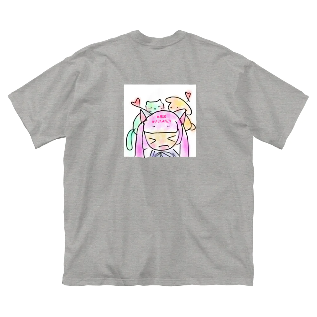 カフェyumekawa,kibakawa.のお風呂はいったよ///// ビッグシルエットTシャツ