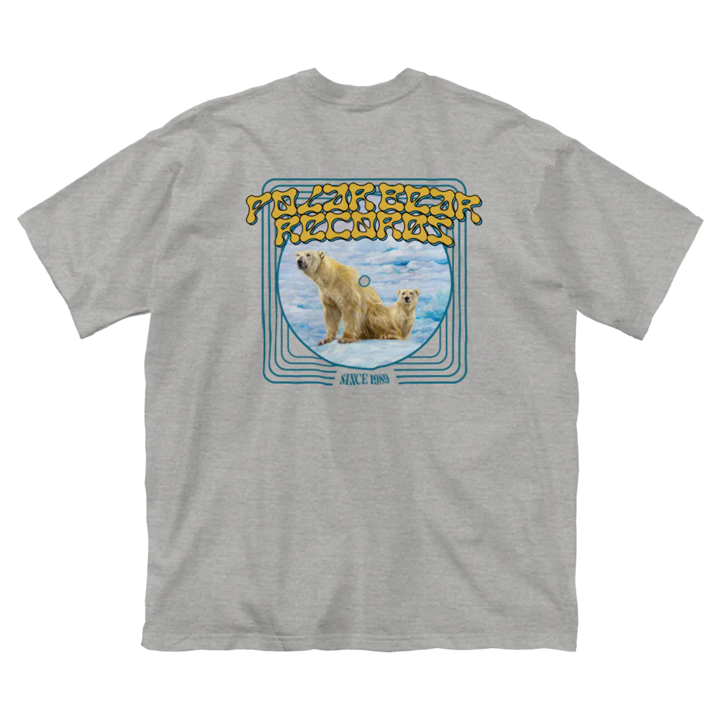 Parallel Imaginary Gift ShopのPOLAR BEAR RECORDS Big T-Shirt