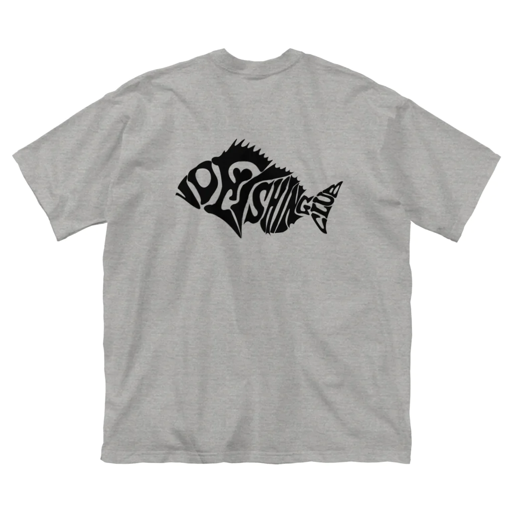 黎明珈琲専売所のVD FISHING CLUB クロタイッチ ビッグシルエットTシャツ