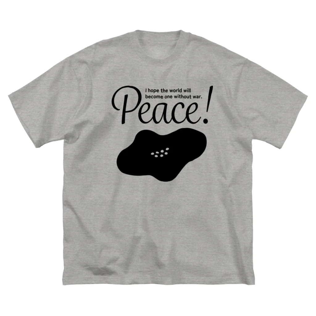 moromorostoreのpeace! ビッグシルエットTシャツ