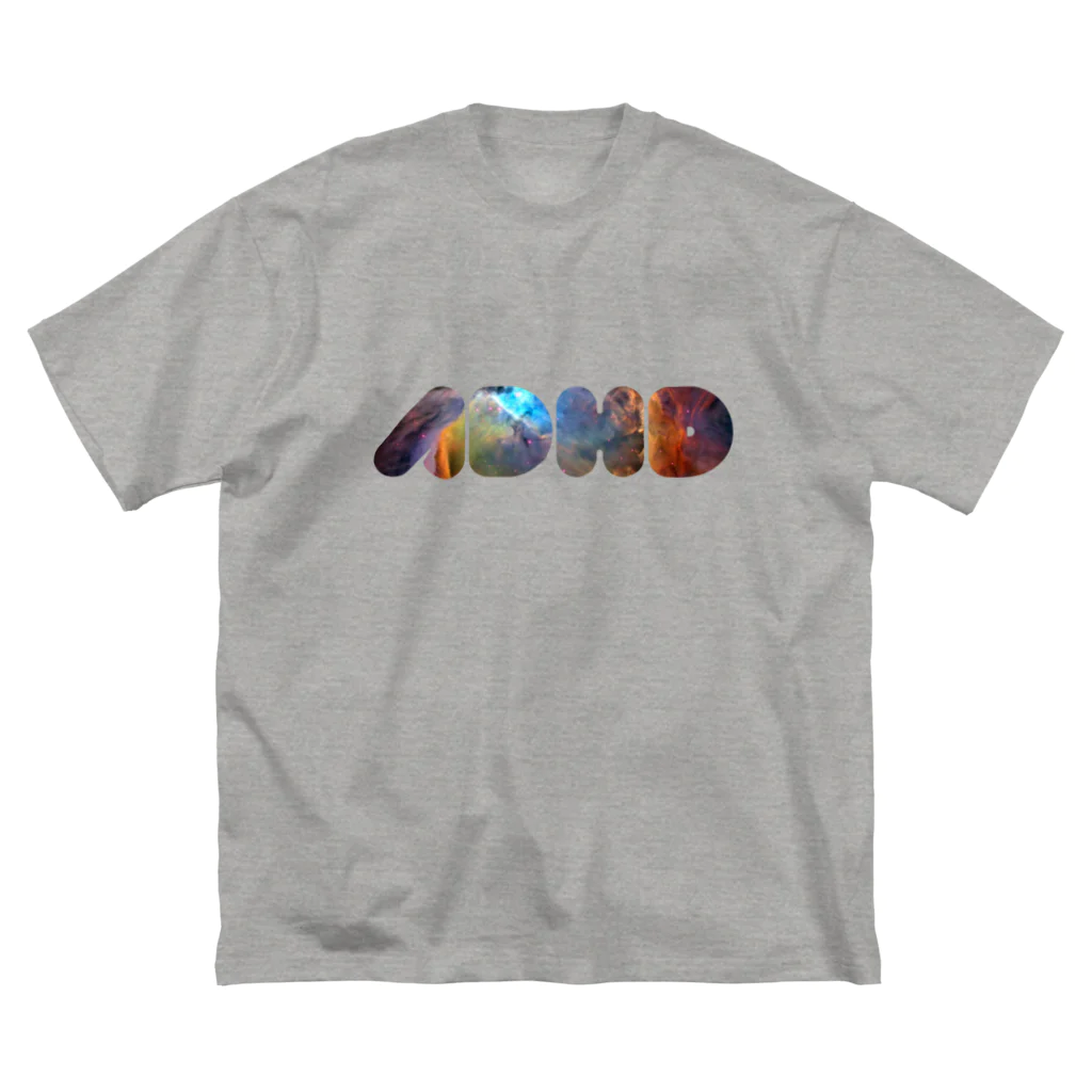 はだかのとくいてんのnebulaⅡ.ADHD ビッグシルエットTシャツ