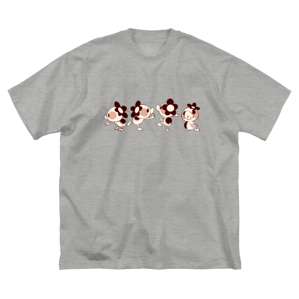 漠然と河童な日常のかぱちんTシャツ 루즈핏 티셔츠