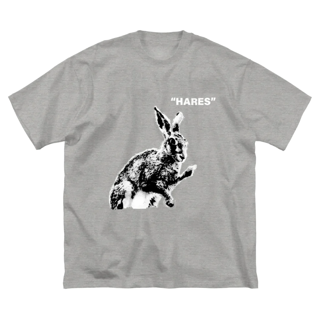 AngelRabbitsの"HARES" ビッグシルエットTシャツ