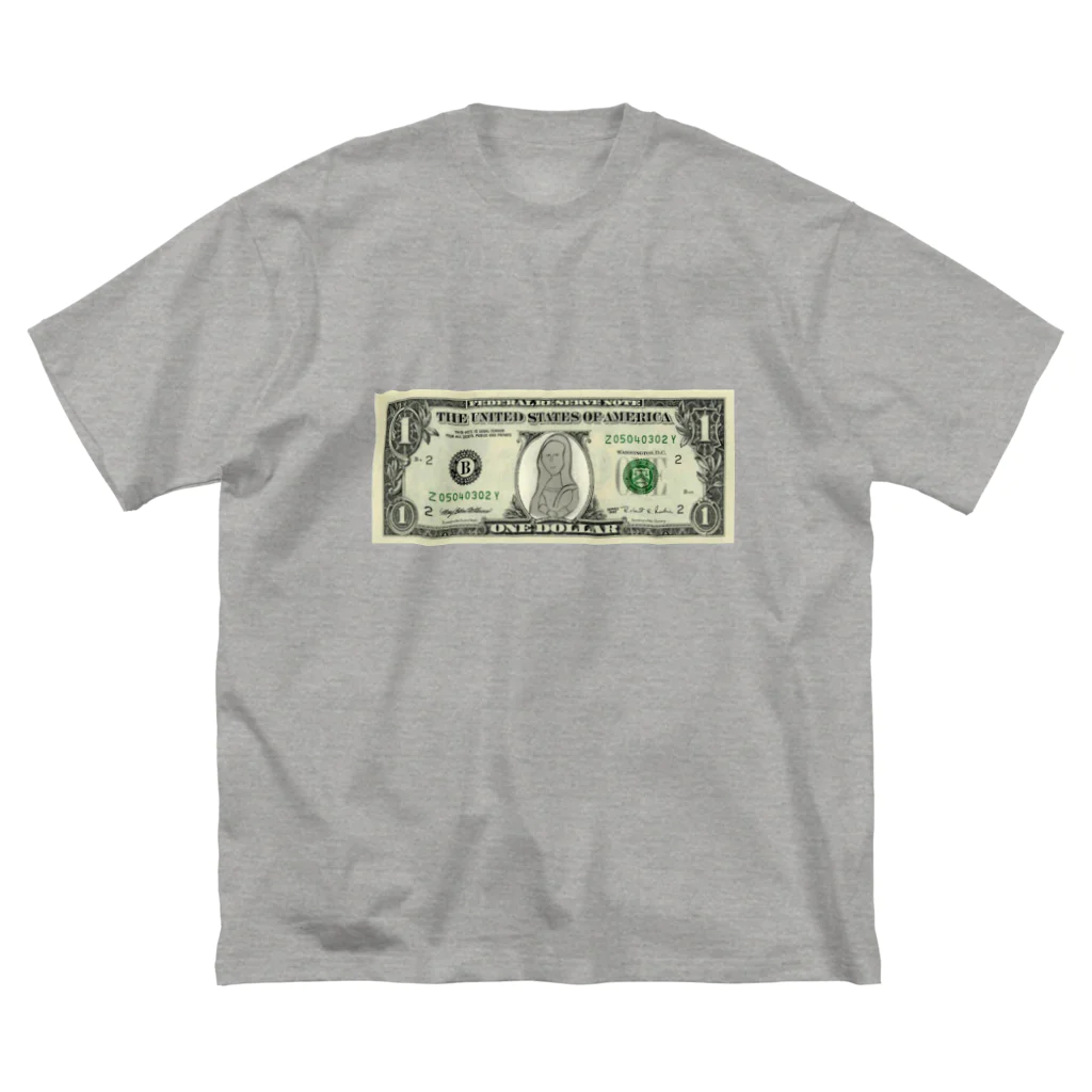 Genart0717のMonalisamoney ビッグシルエットTシャツ