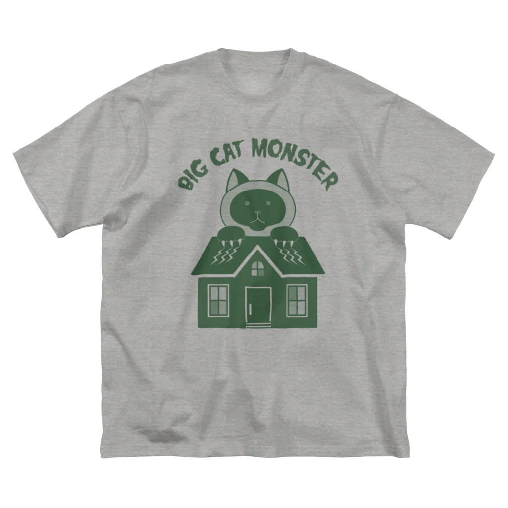 BIG CAT MONSTERのシャム猫 あっこちゃん トップス ビッグシルエットTシャツ