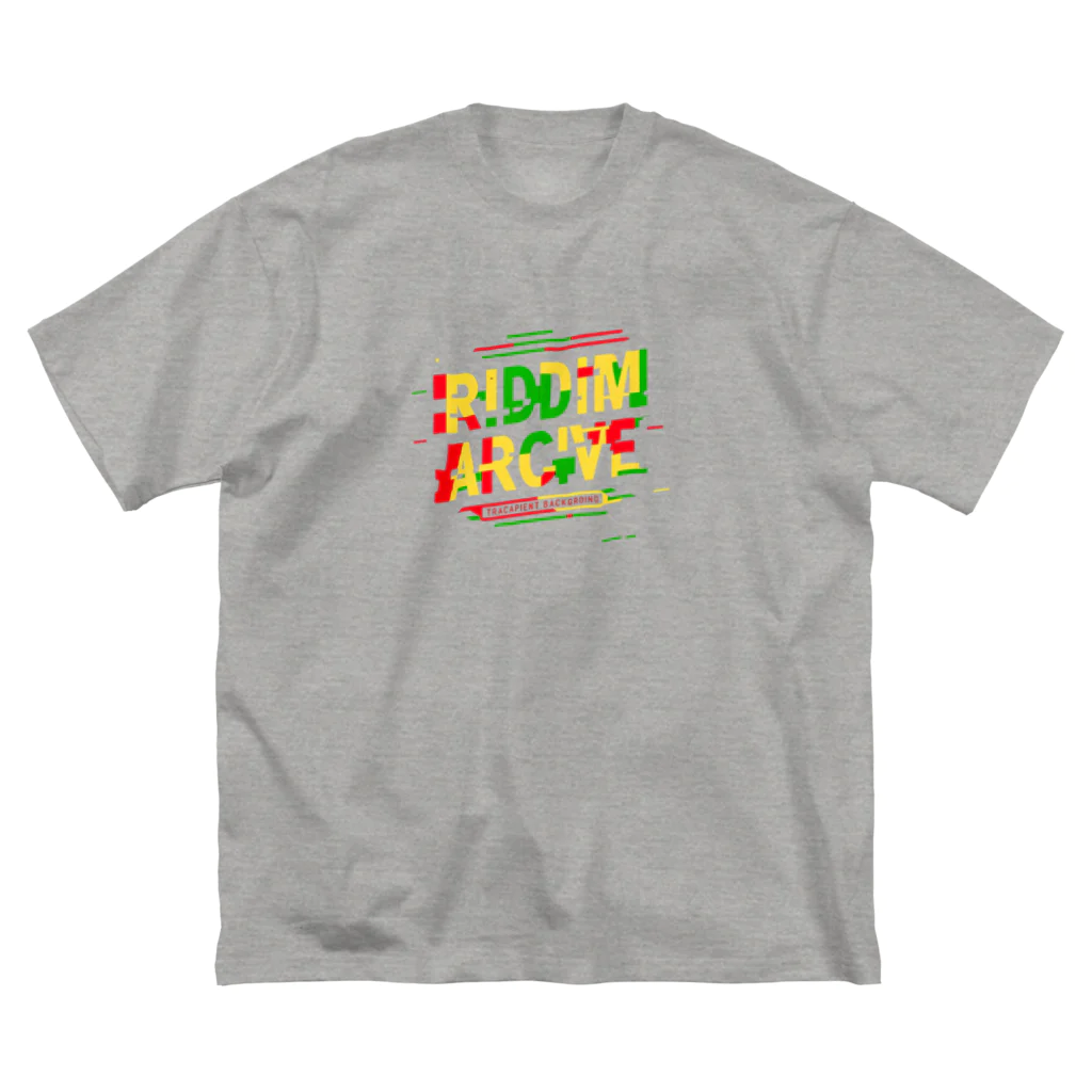 Riddim AirchiveのRiddim Arcive ロゴデザイン Big T-Shirt