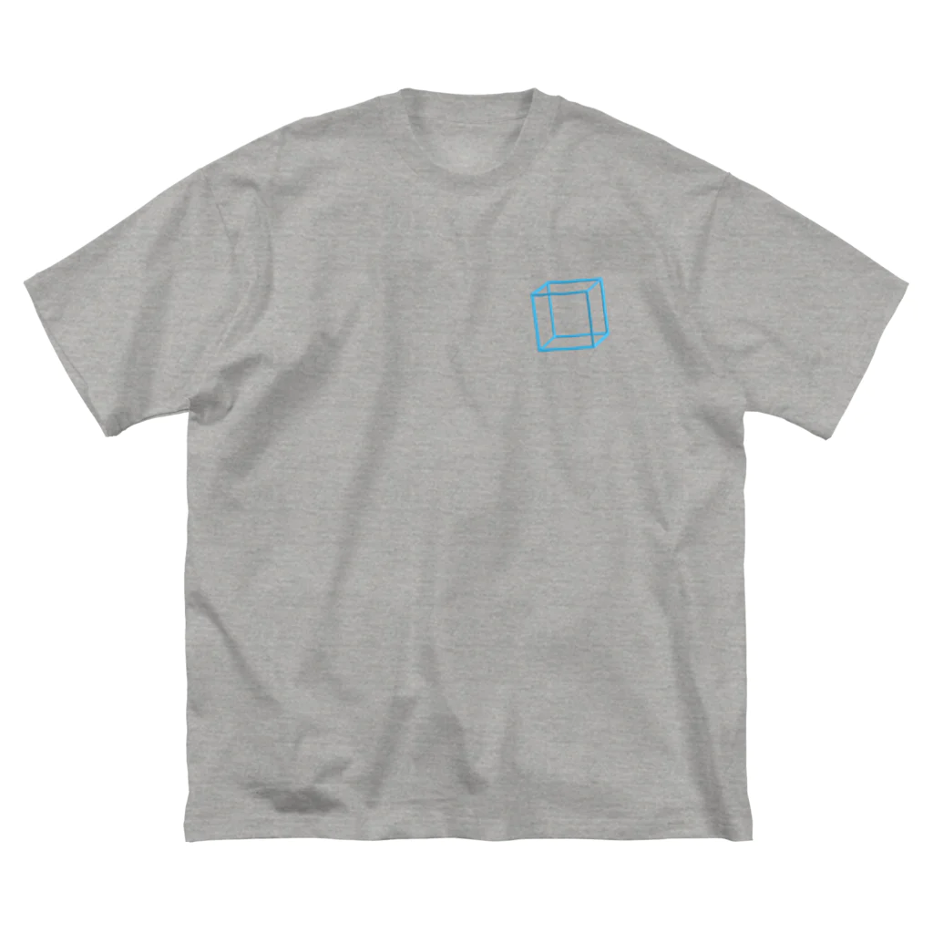 くらりのRegular Hexahedron (胸元) Big T-Shirt