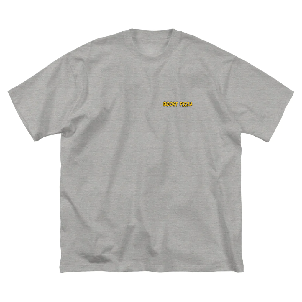 boost_pizzaの BASIC LOGO S/S TEE ビッグシルエットTシャツ