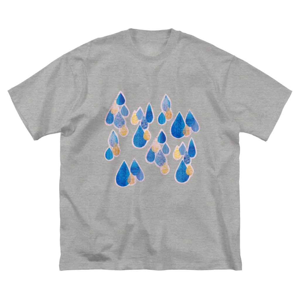 atelier mid＊shopの雨降り ビッグシルエットTシャツ