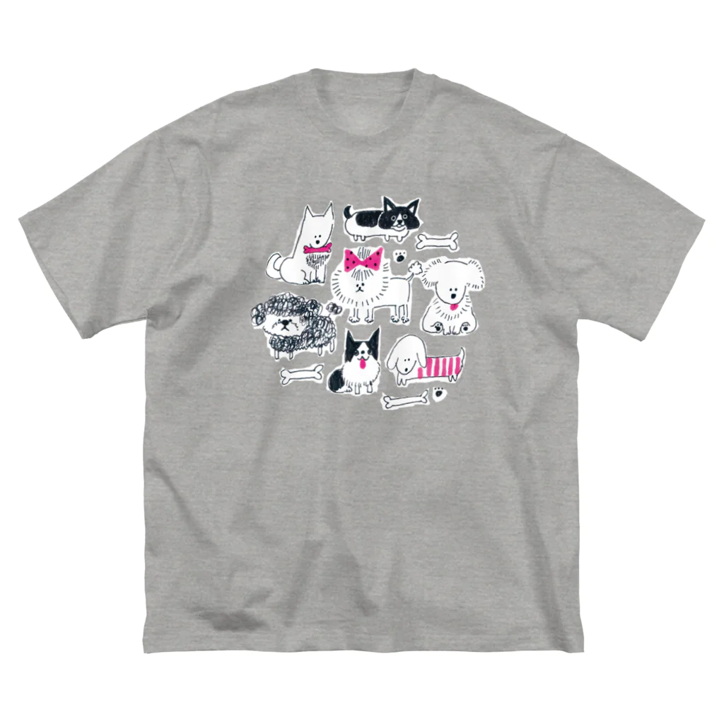 norishiroのわんわんかいぎ ビッグシルエットTシャツ