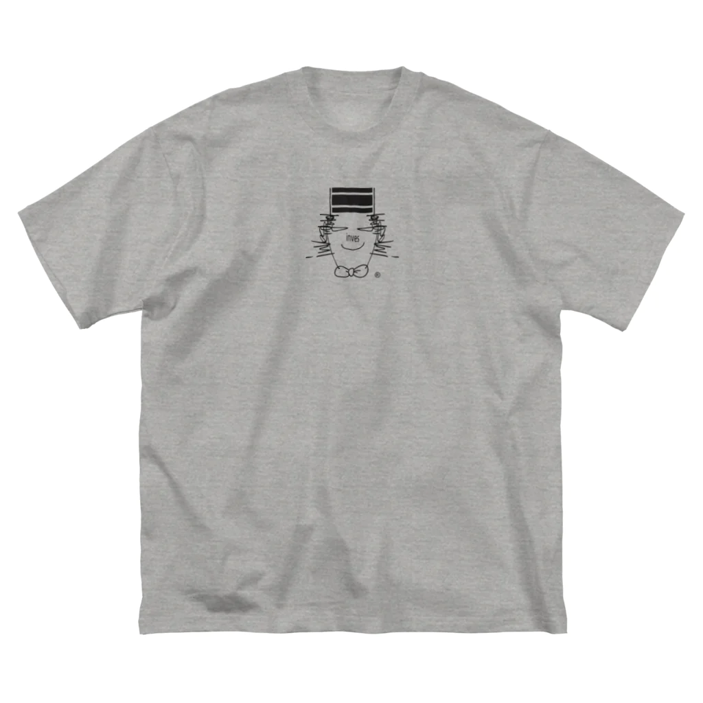 inves designのインベスの　 ビッグシルエットTシャツ