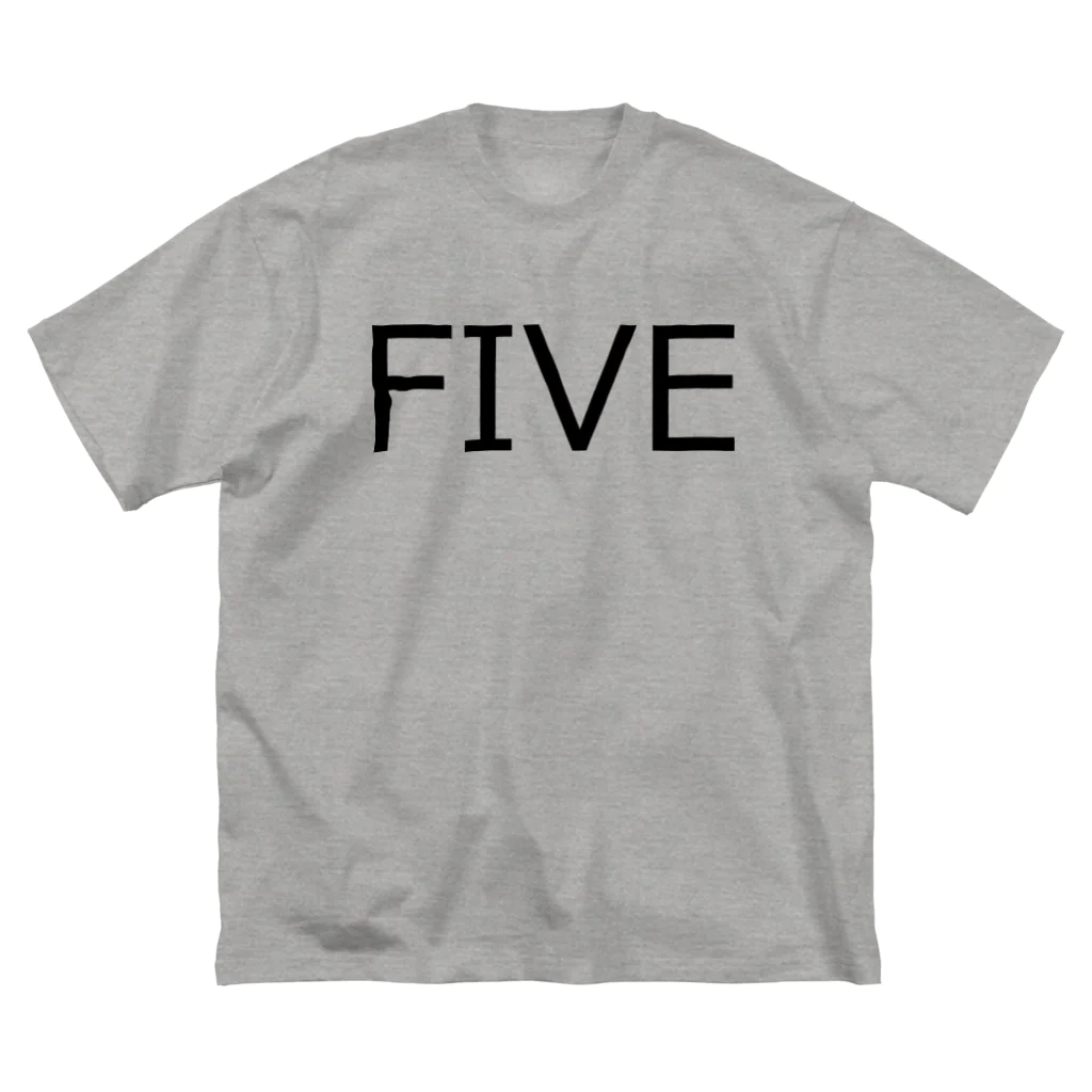 シューティングバーFIVEのたまに見るアレ風FIVE ビッグシルエットTシャツ