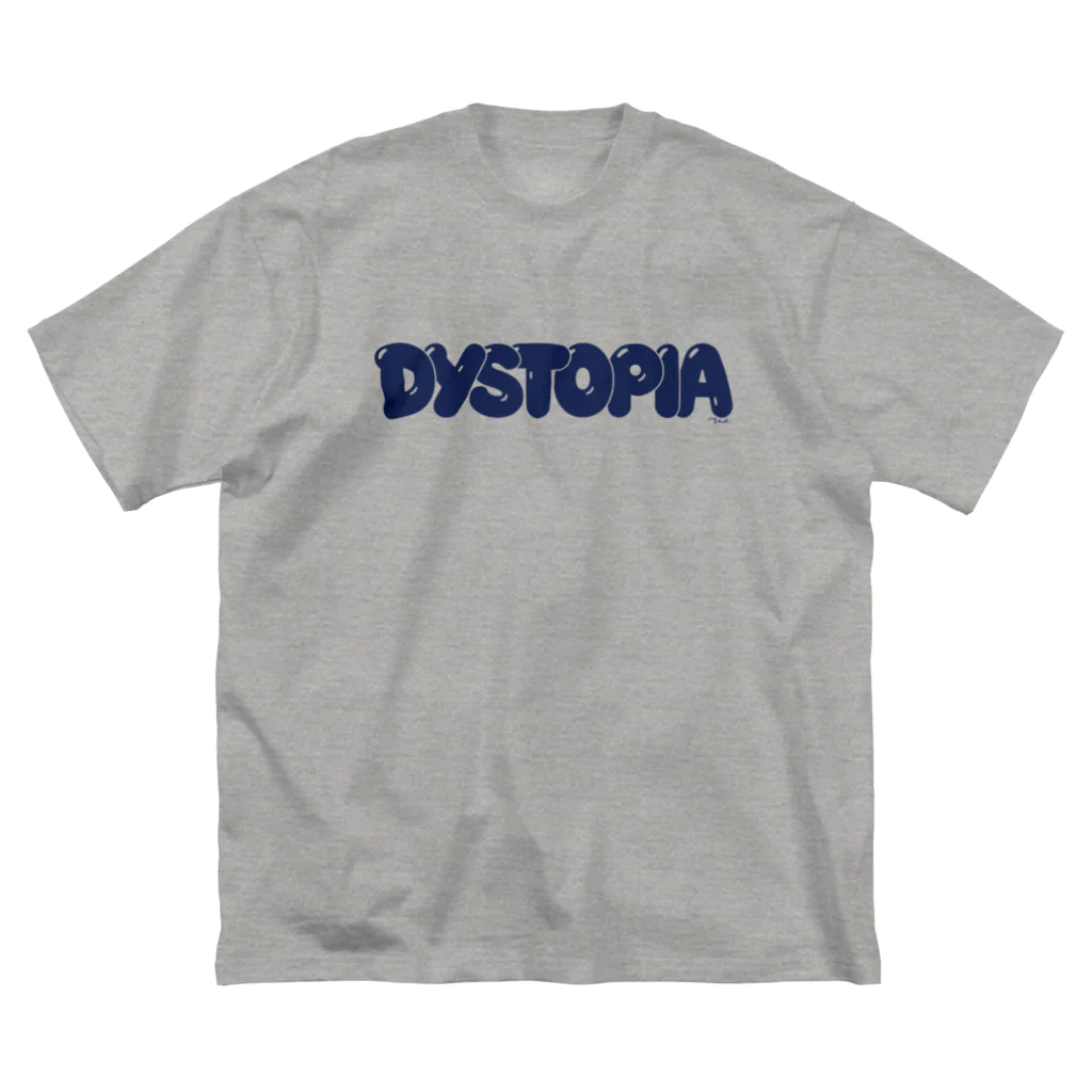 mastertape™のDystopia (Bubble Logo) ビッグシルエットTシャツ
