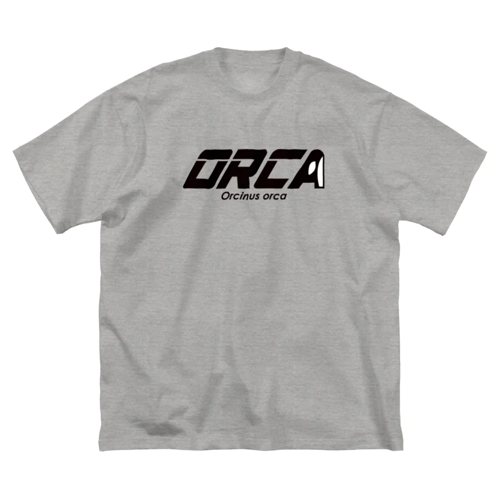 クジラの雑貨屋さん。のORCA ロゴ ビッグシルエットTシャツ