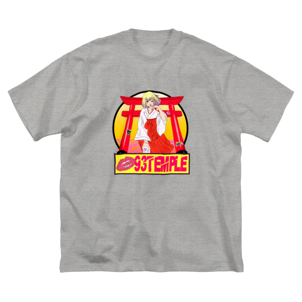 POP'N ROLLの93TEMPLE ビッグシルエットTシャツ