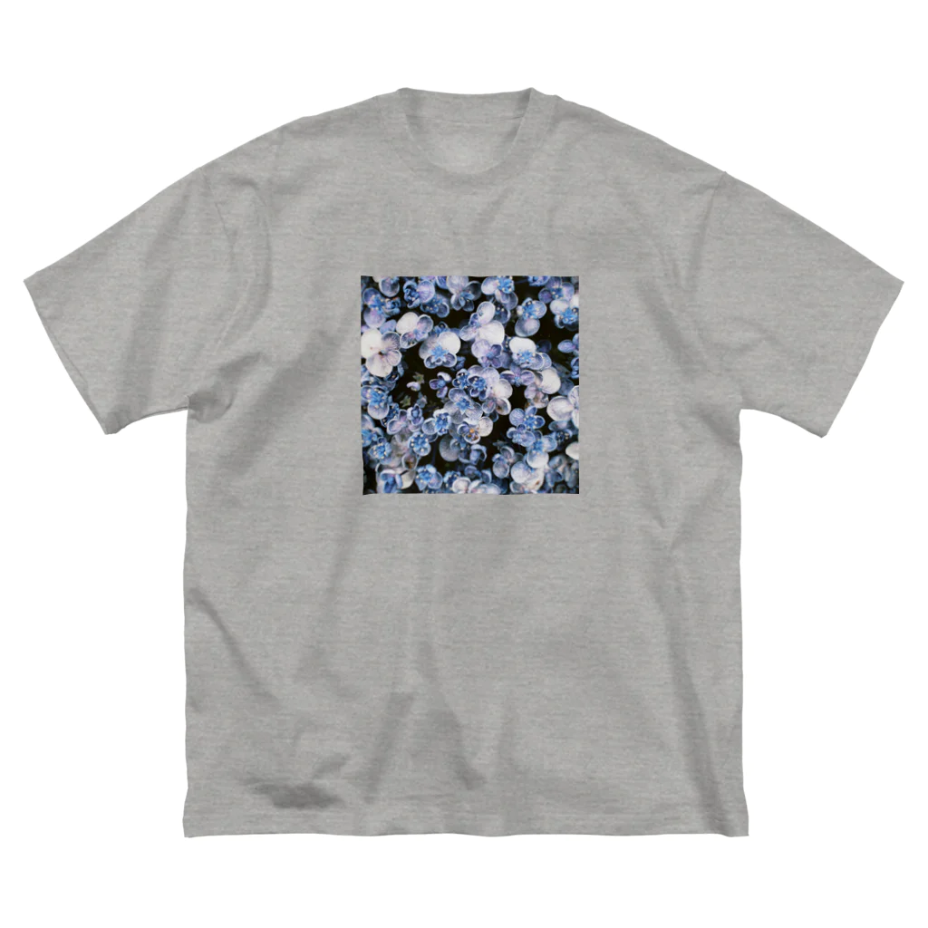 L・I・F・Eの花・紫陽花2 ビッグシルエットTシャツ