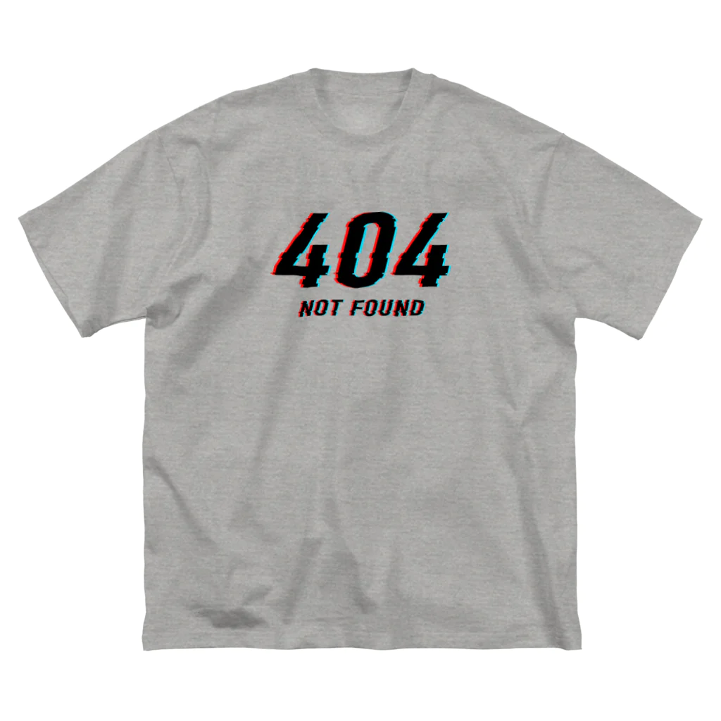 問題が発生しましたの404 not found [GLITCH] ビッグシルエットTシャツ