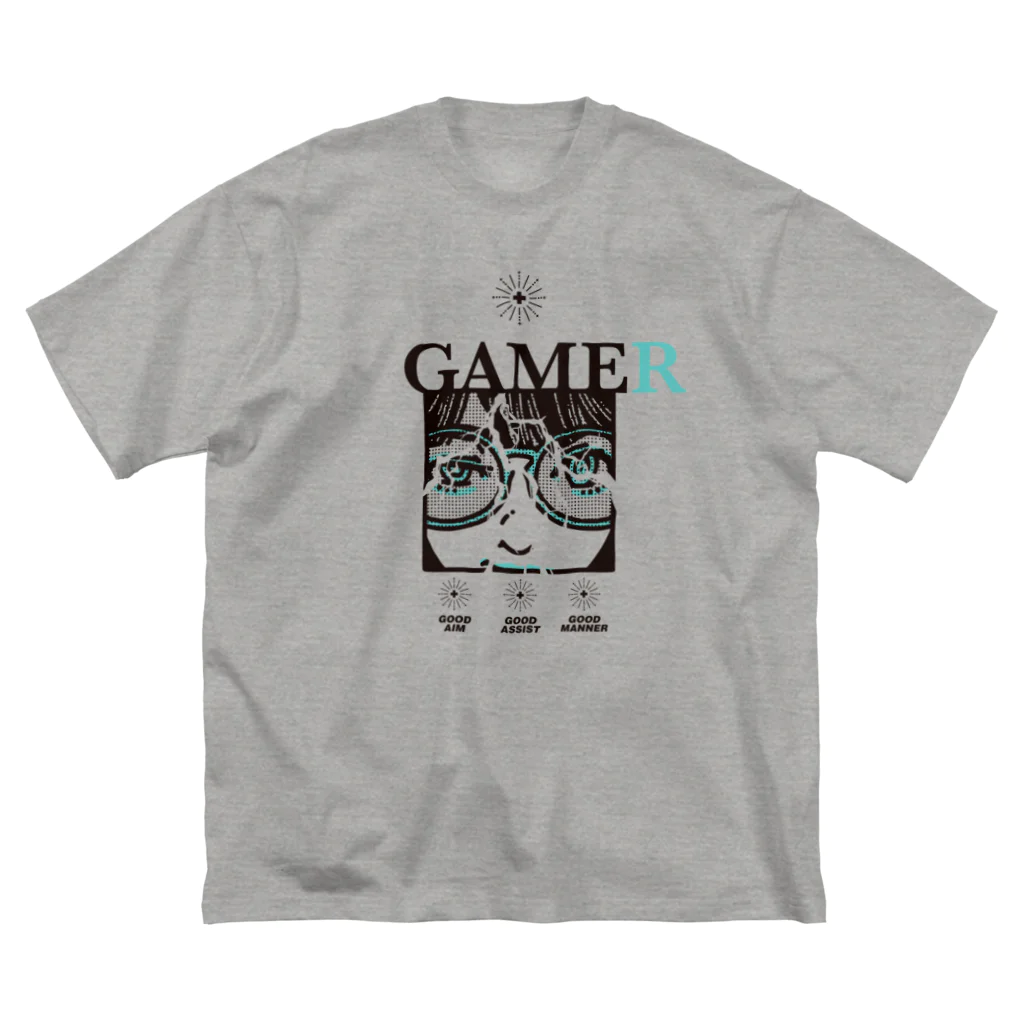 スプーキーの見えざるお店のGAME GOOD Big T-Shirt