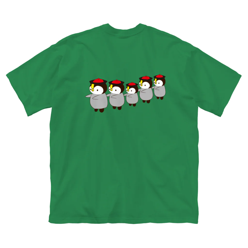 猫店長のお店～ペンギンの野望～のキョンペン一家 ビッグシルエットTシャツ