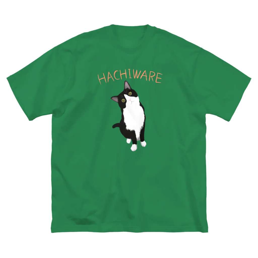 Charamaru MarketのＨＡＣＨＩＷＡＲＥ Big T-Shirt