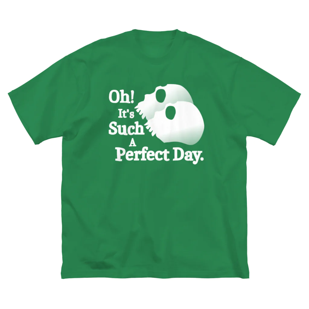 『NG （Niche・Gate）』ニッチゲート-- IN SUZURIのOh! It's Such A Perfectday.（白） Big T-Shirt